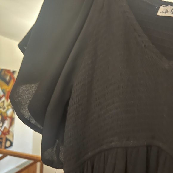 Holly Girl Sophia Dress in Black - Picture 4 of 4